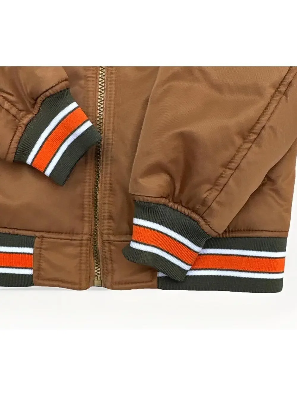 Boys Reversible Hooded Bomber Jacket Size 6-7